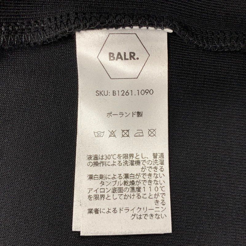 【中古品】【メンズ】 BALR. ボーラー B1261.1090 Q-CARGO SERIES STRAIGHT CLASSIC HOODIE キューカーゴ シリーズ ストレート クラシック フーディー トップス 長袖 142-260117-cs-06-izu サイズ：M カラー：ブラック 万代Net店