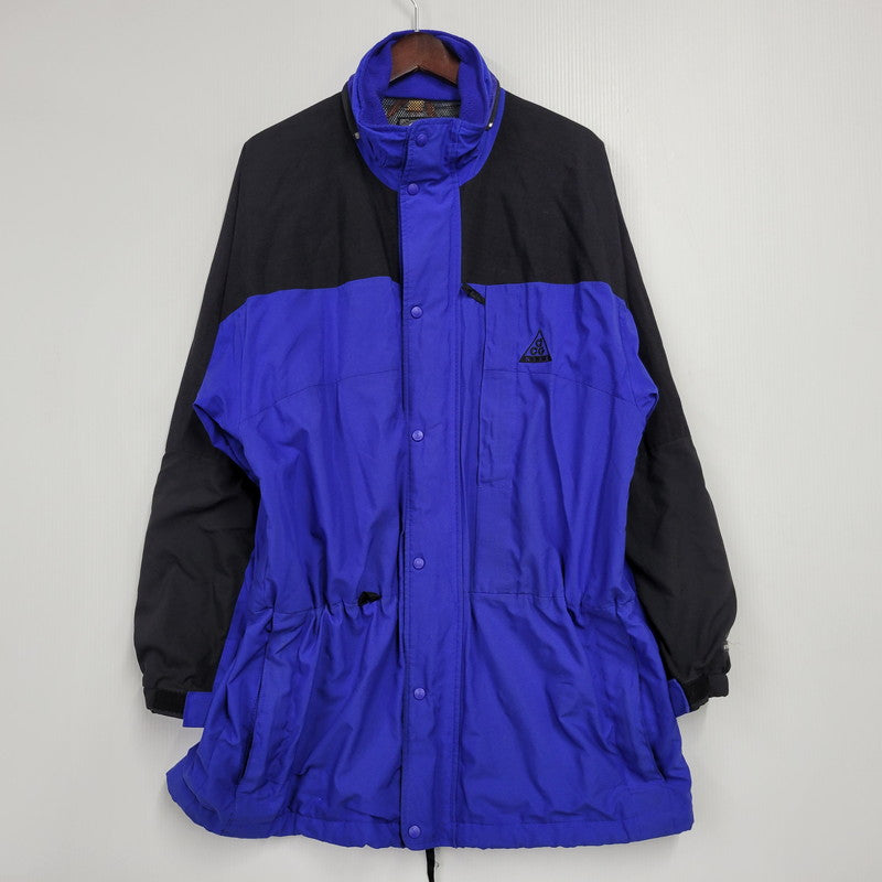 【現状渡し品】【メンズ】 MOUNTAIN JACKET F6-12-06-ZKH マウンテンジャケット アウター 144-260118-as-20-izu サイズ：XL カラー：ブルー 万代Net店