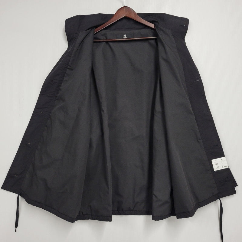 【中古品】【メンズ】 CAMBIO カンビオ OVERSIZED TYPEWRITER MILITARY STAND COLLAR JACKET PF-241-003 オーバーサイズ タイプライター ミリタリースタンドカラージャケット 147-260123-as-16-izu サイズ：L カラー：ブラック 万代Net店
