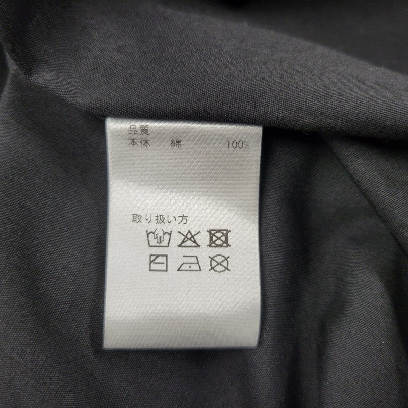 【中古品】【メンズ】 CAMBIO カンビオ OVERSIZED TYPEWRITER MILITARY STAND COLLAR JACKET PF-241-003 オーバーサイズ タイプライター ミリタリースタンドカラージャケット 147-260123-as-16-izu サイズ：L カラー：ブラック 万代Net店