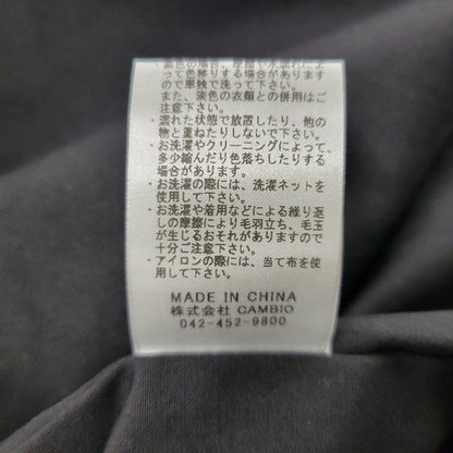 【中古品】【メンズ】 CAMBIO カンビオ OVERSIZED TYPEWRITER MILITARY STAND COLLAR JACKET PF-241-003 オーバーサイズ タイプライター ミリタリースタンドカラージャケット 147-260123-as-16-izu サイズ：L カラー：ブラック 万代Net店