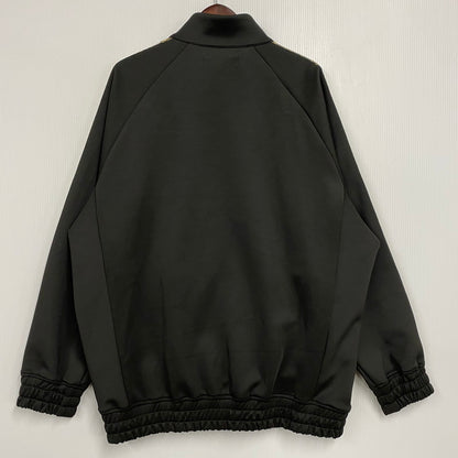 【中古品】【メンズ】 CAMBIO カンビオ CARDBOARD KNIT SIDE LINE TRACK JACKET カードボード ニット サイド ライン トラック ジャケット アウター 長袖 147-260122-kh-12-izu サイズ：L カラー：ブラック 万代Net店