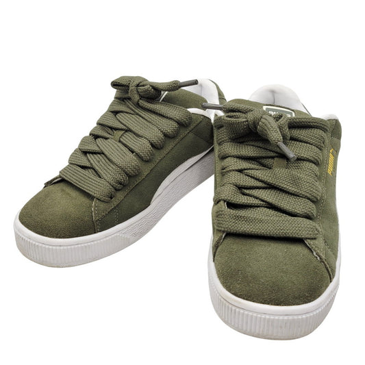 【中古品】【メンズ】 SUEDE XL 395205-13 スウェード XL スニーカー シューズ 靴 163-260121-as-19-izu サイズ：27cm カラー：DARK OLIVE/PUMA WHITE 万代Net店