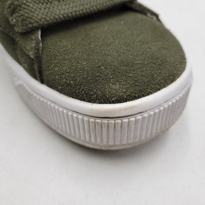 【中古品】【メンズ】 SUEDE XL 395205-13 スウェード XL スニーカー シューズ 靴 163-260121-as-19-izu サイズ：27cm カラー：DARK OLIVE/PUMA WHITE 万代Net店