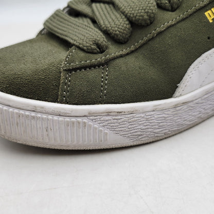 【中古品】【メンズ】 SUEDE XL 395205-13 スウェード XL スニーカー シューズ 靴 163-260121-as-19-izu サイズ：27cm カラー：DARK OLIVE/PUMA WHITE 万代Net店