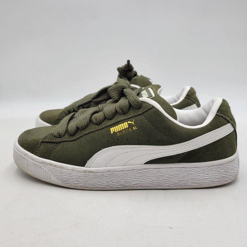 【中古品】【メンズ】 SUEDE XL 395205-13 スウェード XL スニーカー シューズ 靴 163-260121-as-19-izu サイズ：27cm カラー：DARK OLIVE/PUMA WHITE 万代Net店