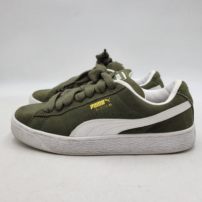 【中古品】【メンズ】 SUEDE XL 395205-13 スウェード XL スニーカー シューズ 靴 163-260121-as-19-izu サイズ：27cm カラー：DARK OLIVE/PUMA WHITE 万代Net店