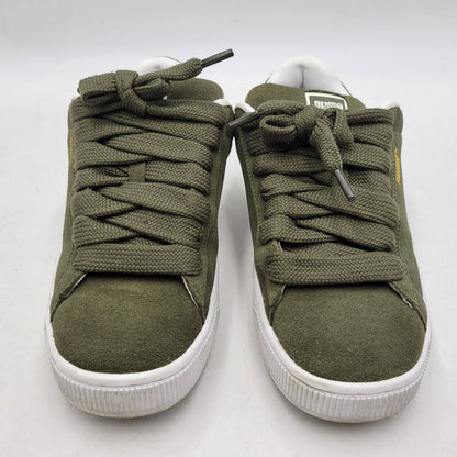 【中古品】【メンズ】 SUEDE XL 395205-13 スウェード XL スニーカー シューズ 靴 163-260121-as-19-izu サイズ：27cm カラー：DARK OLIVE/PUMA WHITE 万代Net店