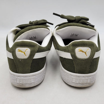 【中古品】【メンズ】 SUEDE XL 395205-13 スウェード XL スニーカー シューズ 靴 163-260121-as-19-izu サイズ：27cm カラー：DARK OLIVE/PUMA WHITE 万代Net店