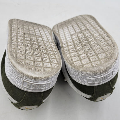 【中古品】【メンズ】 SUEDE XL 395205-13 スウェード XL スニーカー シューズ 靴 163-260121-as-19-izu サイズ：27cm カラー：DARK OLIVE/PUMA WHITE 万代Net店