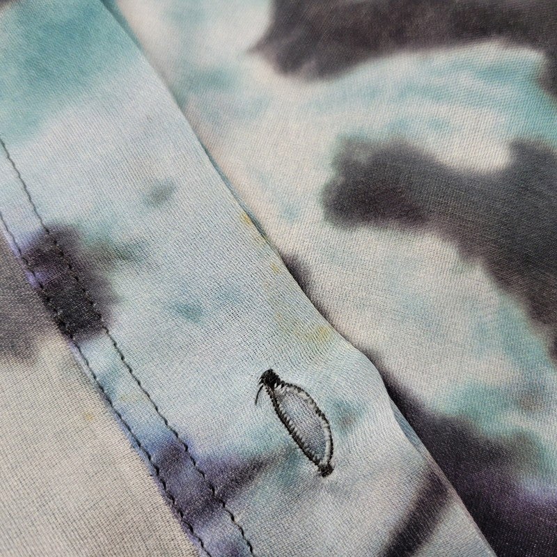 【中古品】【メンズ】 SILK TIE-DYE LONG SLEEVE SHIRT RM191 LTZ HGS82W VCCM07 シルク タイダイ ロングスリーブ シャツ 長袖 トップス 179-260118-as-12-izu サイズ：M カラー：マルチカラー 万代Net店