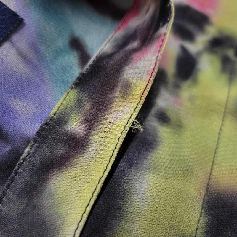 【中古品】【メンズ】 SILK TIE-DYE LONG SLEEVE SHIRT RM191 LTZ HGS82W VCCM07 シルク タイダイ ロングスリーブ シャツ 長袖 トップス 179-260118-as-12-izu サイズ：M カラー：マルチカラー 万代Net店