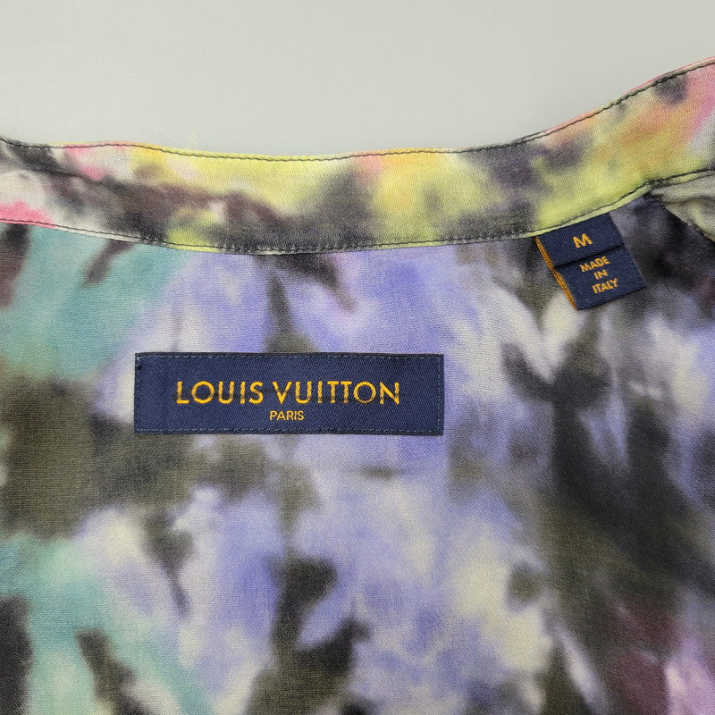 【中古品】【メンズ】 SILK TIE-DYE LONG SLEEVE SHIRT RM191 LTZ HGS82W VCCM07 シルク タイダイ ロングスリーブ シャツ 長袖 トップス 179-260118-as-12-izu サイズ：M カラー：マルチカラー 万代Net店