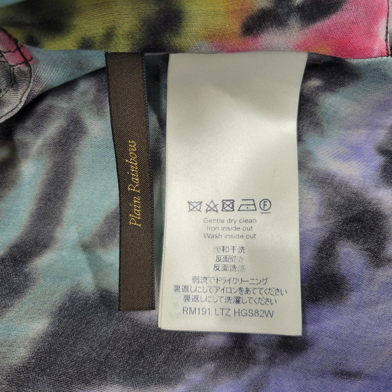 【中古品】【メンズ】 SILK TIE-DYE LONG SLEEVE SHIRT RM191 LTZ HGS82W VCCM07 シルク タイダイ ロングスリーブ シャツ 長袖 トップス 179-260118-as-12-izu サイズ：M カラー：マルチカラー 万代Net店