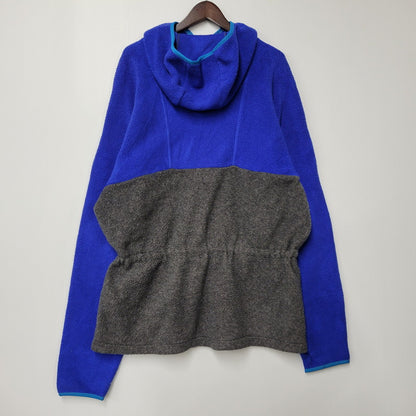 【中古品】【メンズ】 PULLOVER HOODIE プルオーバー フーディー USA製 146-260122-as-04-izu サイズ：L カラー：ブルー×グレー 万代Net店
