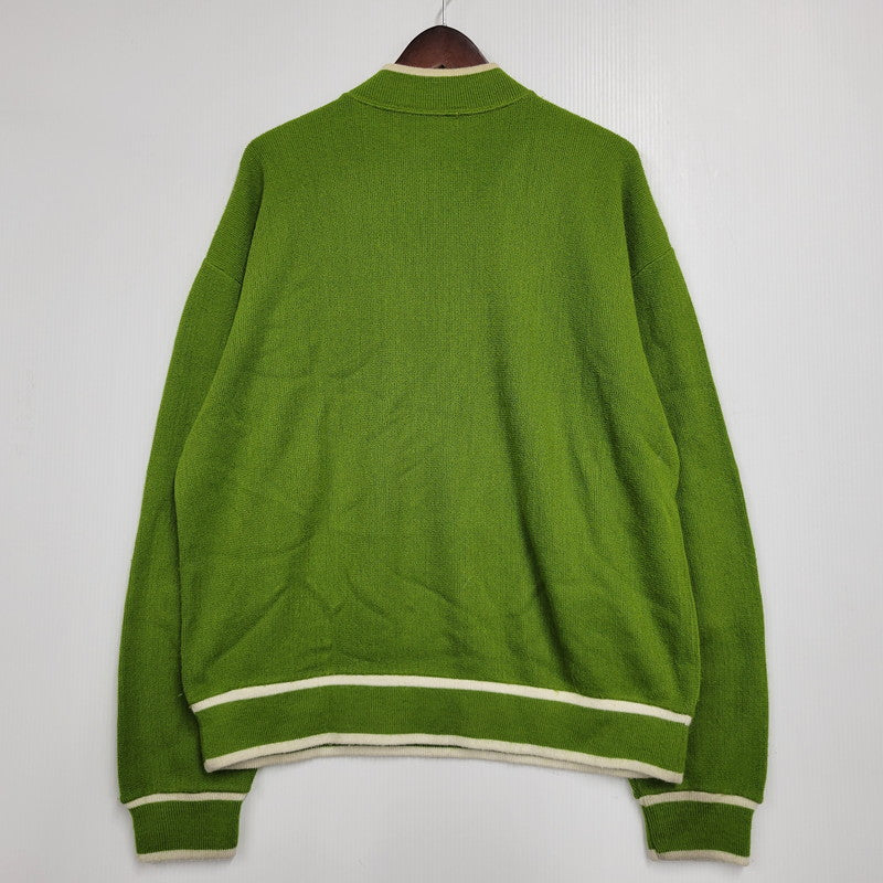 【中古品】【メンズ】 ARROW アロー 70’S ACRYLIC KINT アクリル ニット トップス 長袖 146-260123-cs-15-izu サイズ：XL カラー：グリーン 万代Net店