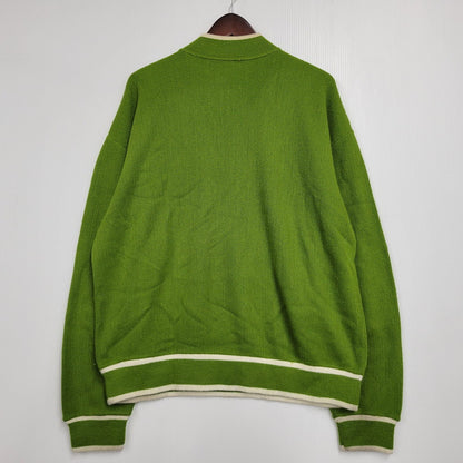 【中古品】【メンズ】 ARROW アロー 70’S ACRYLIC KINT アクリル ニット トップス 長袖 146-260123-cs-15-izu サイズ：XL カラー：グリーン 万代Net店