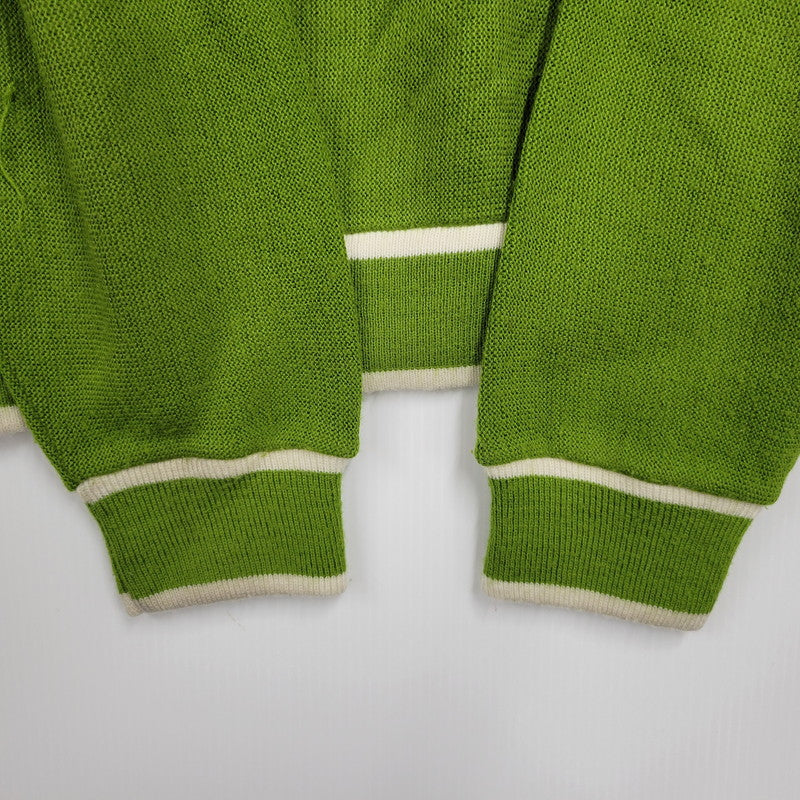 【中古品】【メンズ】 ARROW アロー 70’S ACRYLIC KINT アクリル ニット トップス 長袖 146-260123-cs-15-izu サイズ：XL カラー：グリーン 万代Net店