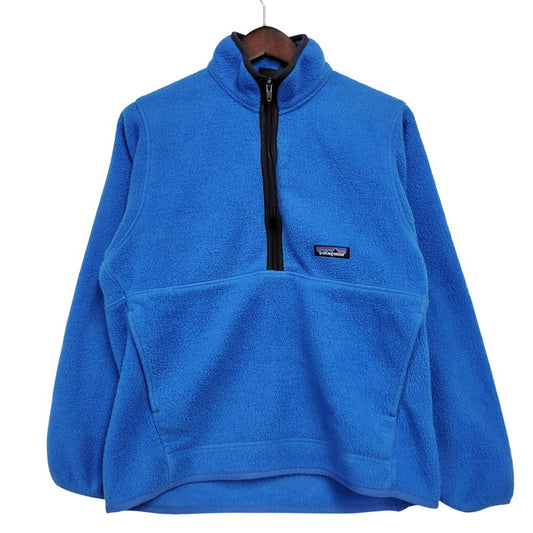 【中古品】【レディース】 SYNCHILLA HALF ZIP FLEECE JACKET 25735FA シンチラ ハーフジップ フリースジャケット メキシコ製 168-260118-as-23-izu サイズ：XS カラー：ブルー 万代Net店