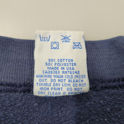 【中古品】【メンズ】 SALEM セーラム 90’S USA製 NOTRE DAME PRINT SWEAT ノートルダム プリント スウェット トップス 長袖 146-260123-cs-14-izu サイズ：XL カラー：ネイビー 万代Net店