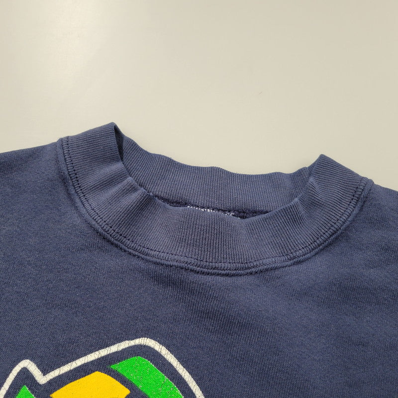 【中古品】【メンズ】 SALEM セーラム 90’S USA製 NOTRE DAME PRINT SWEAT ノートルダム プリント スウェット トップス 長袖 146-260123-cs-14-izu サイズ：XL カラー：ネイビー 万代Net店