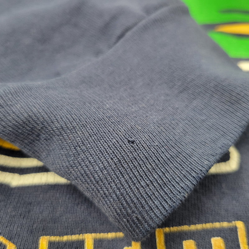 【中古品】【メンズ】 SALEM セーラム 90’S USA製 NOTRE DAME PRINT SWEAT ノートルダム プリント スウェット トップス 長袖 146-260123-cs-14-izu サイズ：XL カラー：ネイビー 万代Net店