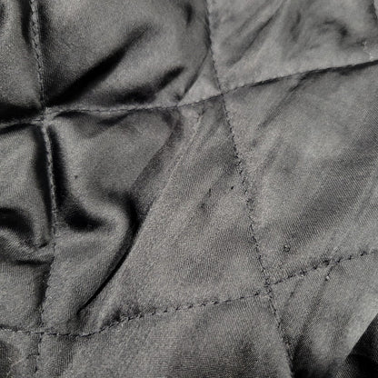 【中古品】【メンズ】 QUILTING LINER GENUINE LEATHER×WOOL SUTADIUM JACKET キルティング ライナー ジェニュイン レザー ウール スタジアムジャケット スタジャン 146-260118-tt-01-izu サイズ：XL カラー：グレー×ブラック 万代Net店