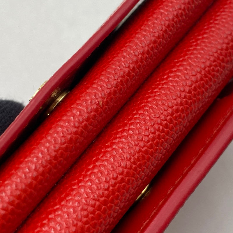 【中古品】【レディース】 ラーク スモールウォレット 財布 181-260121-as-11-izu カラー：レッド 万代Net店