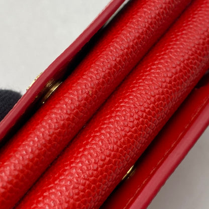 【中古品】【レディース】 ラーク スモールウォレット 財布 181-260121-as-11-izu カラー：レッド 万代Net店