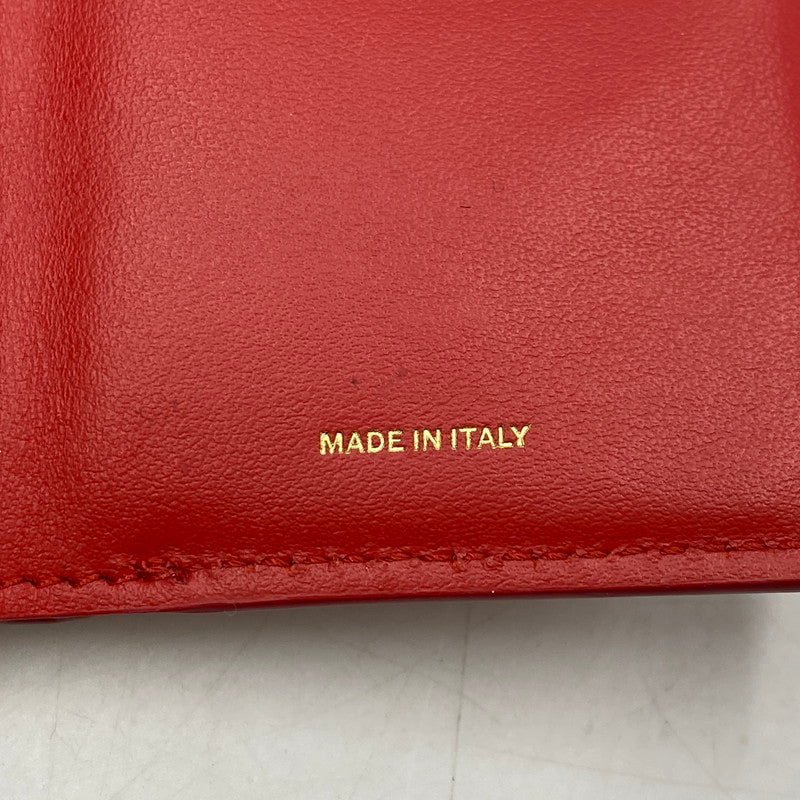 【中古品】【レディース】 ラーク スモールウォレット 財布 181-260121-as-11-izu カラー：レッド 万代Net店