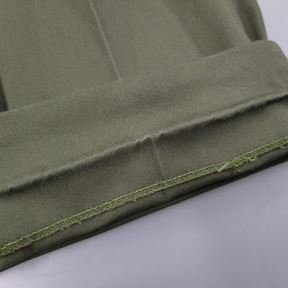 【中古品】【メンズ】 DOUBLE PLEATED CHINO TROUSERS ダブル プリーツ チノ トラウザーズ パンツ ボトムス 153-260118-as-13-izu サイズ：L カラー：カーキ 万代Net店
