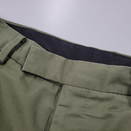【中古品】【メンズ】 DOUBLE PLEATED CHINO TROUSERS ダブル プリーツ チノ トラウザーズ パンツ ボトムス 153-260118-as-13-izu サイズ：L カラー：カーキ 万代Net店