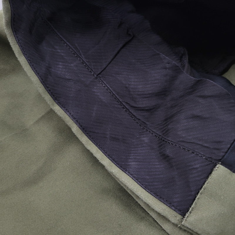 【中古品】【メンズ】 DOUBLE PLEATED CHINO TROUSERS ダブル プリーツ チノ トラウザーズ パンツ ボトムス 153-260118-as-13-izu サイズ：L カラー：カーキ 万代Net店