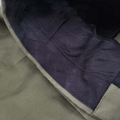 【中古品】【メンズ】 DOUBLE PLEATED CHINO TROUSERS ダブル プリーツ チノ トラウザーズ パンツ ボトムス 153-260118-as-13-izu サイズ：L カラー：カーキ 万代Net店