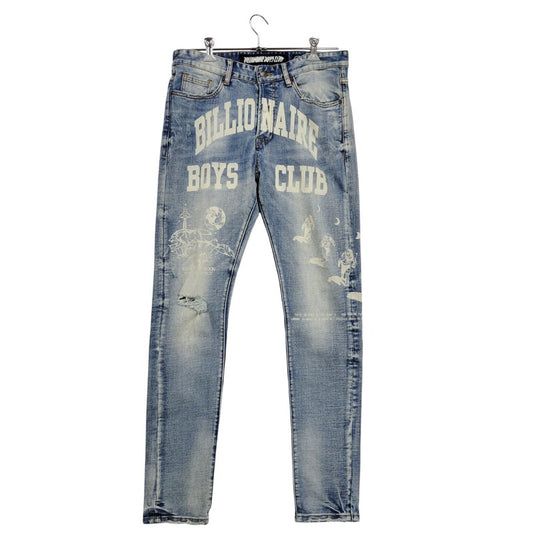 【中古品】【メンズ】 BB TREK DENIM PANTS 841-1105 デニムパンツ ジーンズ ボトムス 153-260118-as-14-izu サイズ：32 カラー：ライトインディゴ 万代Net店