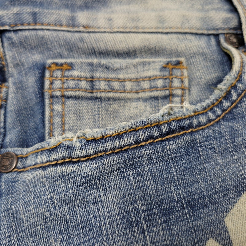 【中古品】【メンズ】 BB TREK DENIM PANTS 841-1105 デニムパンツ ジーンズ ボトムス 153-260118-as-14-izu サイズ：32 カラー：ライトインディゴ 万代Net店
