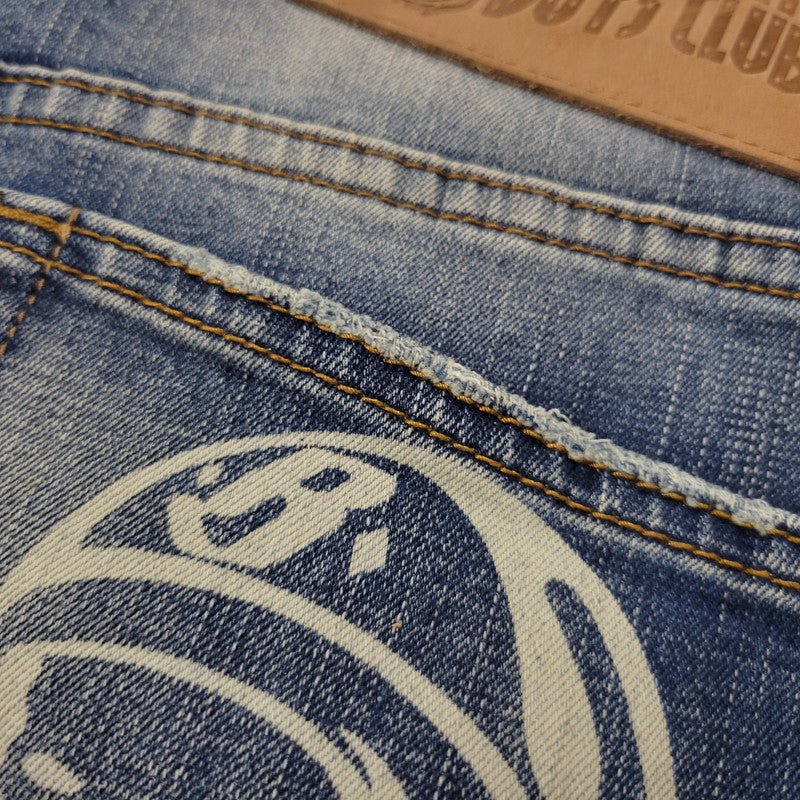 【中古品】【メンズ】 BB TREK DENIM PANTS 841-1105 デニムパンツ ジーンズ ボトムス 153-260118-as-14-izu サイズ：32 カラー：ライトインディゴ 万代Net店