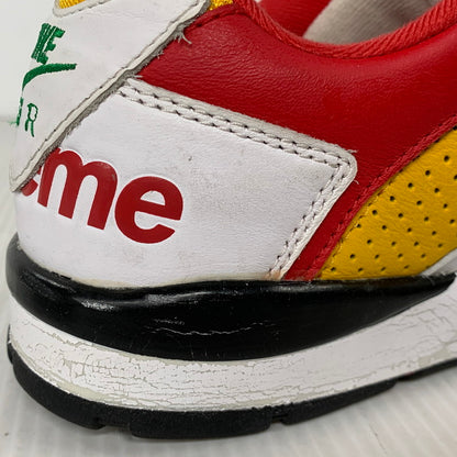 【中古品】【メンズ】 × SUPREME シュプリーム CJ5291-100 AIR CROSS TRAINER 3 LOW エア クロス トレーナー ロー スニーカー 靴 160-260121-kh-01-izu サイズ：26.5 カラー：WHITE/PINE GREEN 万代Net店