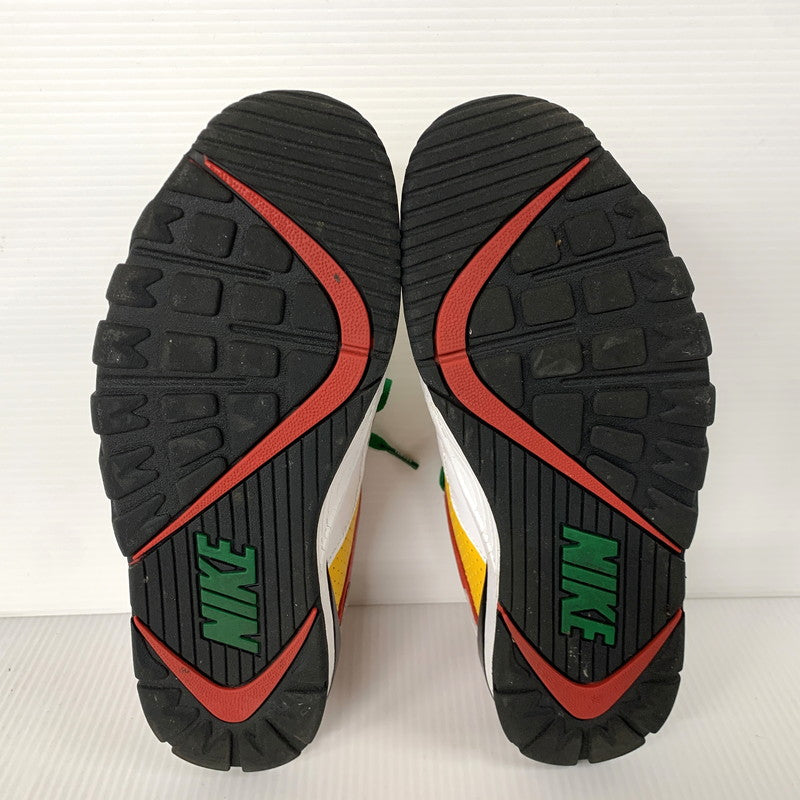 【中古品】【メンズ】 × SUPREME シュプリーム CJ5291-100 AIR CROSS TRAINER 3 LOW エア クロス トレーナー ロー スニーカー 靴 160-260121-kh-01-izu サイズ：26.5 カラー：WHITE/PINE GREEN 万代Net店