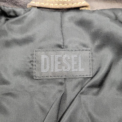 【中古品】【レディース】 LAMB LEATHER RIDERS VEST ラムレザー ライダースベスト 168-260122-as-14-izu サイズ：S カラー：ブラウン系 万代Net店