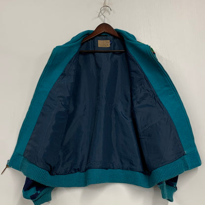【現状渡し品】【メンズ】 HIGH GRADE WESTERNWEAR ハイ グレード ウエスタンウェア OPTIジッパーUSA製 NATIVE WOOL JACKET ネイティブ ウール ジャケット アウター 146-260127-ya-09-izu サイズ：M カラー：ターコイズ 万代Net店