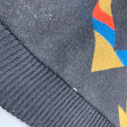 【現状渡し品】【メンズ】 HIGH GRADE WESTERNWEAR ハイ グレード ウエスタンウェア TALONジッパー USA製 NATIVE WOOL JACKET ネイティブ ウール ジャケット アウター 146-260127-ya-10-izu サイズ：M カラー：ブラック 万代Net店