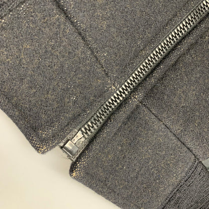 【現状渡し品】【メンズ】 HIGH GRADE WESTERNWEAR ハイ グレード ウエスタンウェア TALONジッパー USA製 NATIVE WOOL JACKET ネイティブ ウール ジャケット アウター 146-260127-ya-10-izu サイズ：M カラー：ブラック 万代Net店