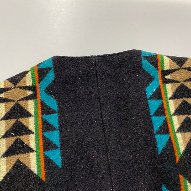 【現状渡し品】【メンズ】 HIGH GRADE WESTERN WEAR NATIVE WOOL VEST ハイ グレード ウエスタン ウェア ウール ベスト トップス 146-260119-kh-02-izu サイズ：42 カラー：ブラック系 万代Net店