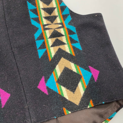 【現状渡し品】【メンズ】 HIGH GRADE WESTERN WEAR NATIVE WOOL VEST ハイ グレード ウエスタン ウェア ウール ベスト トップス 146-260119-kh-02-izu サイズ：42 カラー：ブラック系 万代Net店