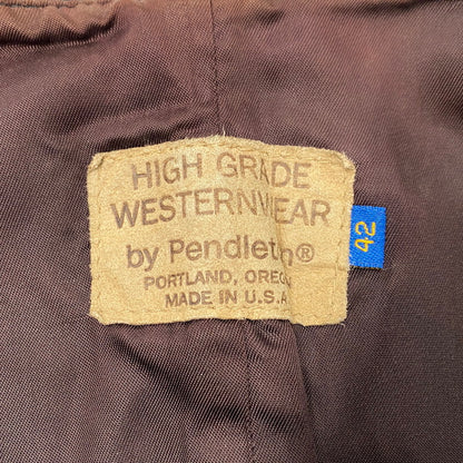 【現状渡し品】【メンズ】 HIGH GRADE WESTERN WEAR NATIVE WOOL VEST ハイ グレード ウエスタン ウェア ウール ベスト トップス 146-260119-kh-02-izu サイズ：42 カラー：ブラック系 万代Net店