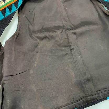 【現状渡し品】【メンズ】 HIGH GRADE WESTERN WEAR NATIVE WOOL VEST ハイ グレード ウエスタン ウェア ウール ベスト トップス 146-260119-kh-02-izu サイズ：42 カラー：ブラック系 万代Net店