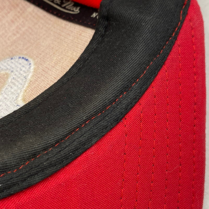 【中古品】【メンズ/レディース】 MITCHELL&NESS ミッチェルアンドネス 76ERS BB CAP ベースボール キャップ 帽子 185-260122-kh-15-izu サイズ：F カラー：レッド 万代Net店