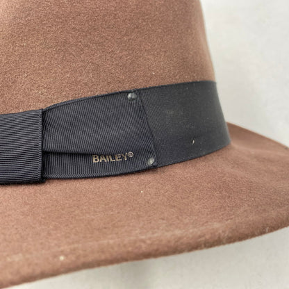 【現状渡し品】【メンズ/レディース】 WOOL FELT HAT ウール フェルト ハット 帽子 185-260122-kh-17-izu サイズ：M カラー：ブラウン 万代Net店