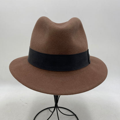 【現状渡し品】【メンズ/レディース】 WOOL FELT HAT ウール フェルト ハット 帽子 185-260122-kh-17-izu サイズ：M カラー：ブラウン 万代Net店
